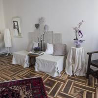Deluxe Double or Twin Room with Square and Partial Sea View
