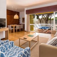 Three-Bedroom Apartment with Garden View