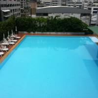 Studio with Pool View