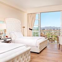 Premium Double Room with Two Double Beds and City View