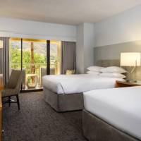Double Room with Two Queen Beds - Pool View (No Resort Fees)