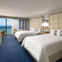 Double Room with Two Double Beds with Ocean View - Non-Smoking