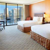 Rainbow Tower Ocean View with Two Double Beds