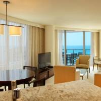 Deluxe One-Bedroom Suite with Partial Ocean View