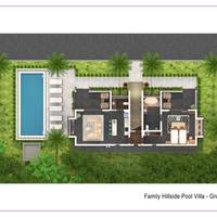 Three-Bedroom Hillside Pool Villa