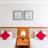 Deluxe Twin Room with Side Sea View and One-way Airport Transfer
