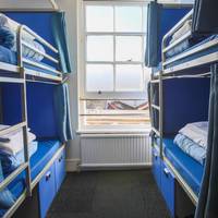 Bed in Mixed Dormitory Room for 4 People with Bathroom