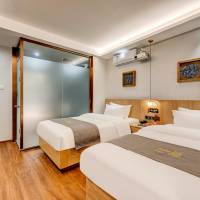 Audio-Visual Twin Room(No Window)