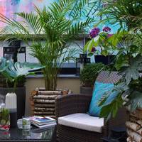 Urban Patio with Breakfast and Balcony