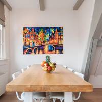 Three-Bedroom Apartment with Canal View