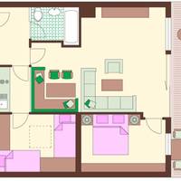 Two-Bedroom Apartment (4-6 Adults)