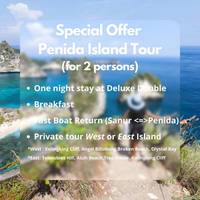 Special Offer at Deluxe Double with Private Tour Penida Island for 2 Pax