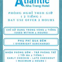 Day Use Offer (2 hours) - Extra charge for overnight stay