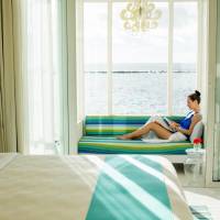 2 bedroom sea view overwater pavilion