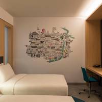 Aloft Room, Guest room,  Twin/Single Bed(s), City view