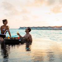 Overwater Pool Villa Sunrise Lagoon King
