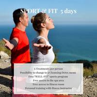SPORT & FIT Package  – Double room with Sea View