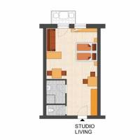 Studio (2 Adults)