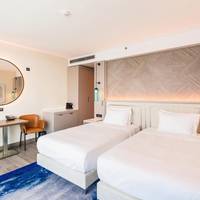 Twin Guest Room with Balcony and Sea View