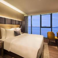 Deluxe Double Room with Side Sea View