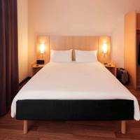 Room with One Double and One Single Bed