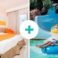 Double Room with Water Park Access (1 Adult + 1 Child)