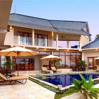 Grand Four-Bedroom Beachfront Villa