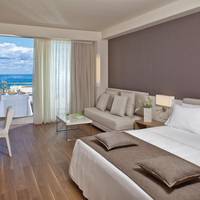 Deluxe Double or Twin Room with Partial Sea View