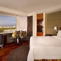 Panoramic Room, Guest room, 1 King, Skyline view, High floor
