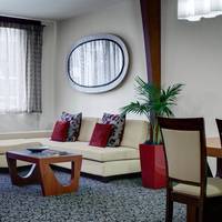 Executive Two-Bedroom Suite with One Queen and Two Single Beds