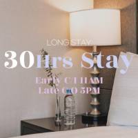 Standard Twin Room with Bath - 30 hour stay (Early Check-in from 11:00 + Late Check-out until 17:00)