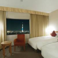 Moderate Twin Room with Tokyo Sky Tree View - Smoking