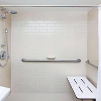 One-Bedroom Queen Suite with Roll-In Shower - Mobility Accessible