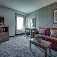 Deluxe King Suite with Jetted Tub and Living Room