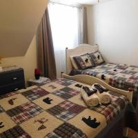 Double Room with Two Double Beds and Private Bathroom