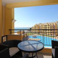 Deluxe Studio with Balcony and Side Sea View