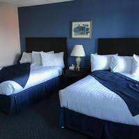 Motel Double Room with Two Double Beds with Sea View