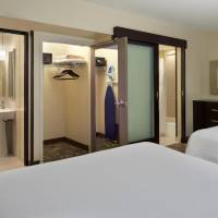 Larger Queen Suite with Two Queen Beds and Sofa Bed
