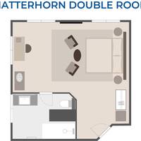 Double Room with Matterhorn View