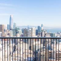 Skyline View with Balcony - One King Bed