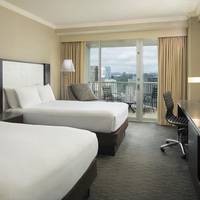 Skyline View with Balcony - Two Double Beds
