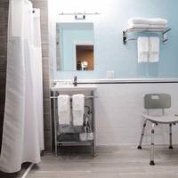 Queen Room with Roll-In Shower - Disability Access