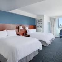 Standard Double Room with Two Double Beds and Disability Accessible Tub