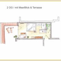 Apartment with Terrace and Sea View