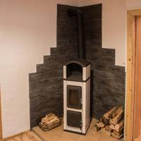 Apartment with chimney