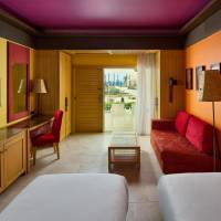 Deluxe Twin Room with Terrace and Sea View