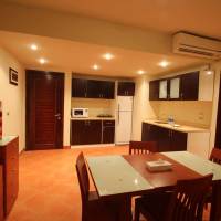 Three-Bedroom Rental Apartment with Pool View