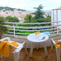 Double or Twin Room with Balcony and Pool View