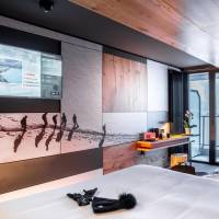 Superior Double  with Balcony and View on Mont-Blanc Range