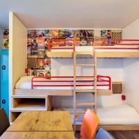Bed in 6-Bed Male Dormitory Room